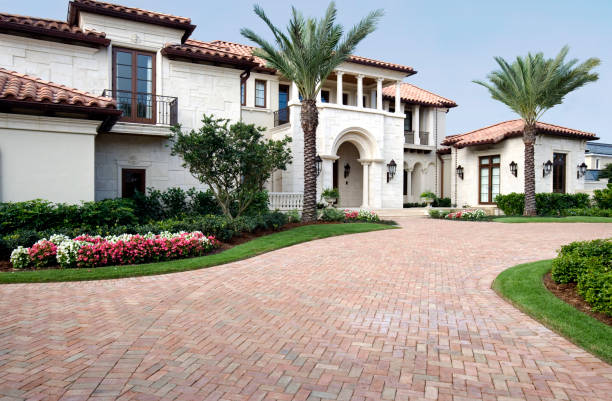 Permeable Paver Driveway in Arma, KS
